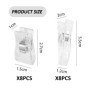 16 Pièces Pinces Aveugles, Pinces À Rideaux, Pinces En Plastique, Pinces À Vêtements, Pinces Fixes, Jeu De Pinces