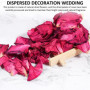 1 paquet de 150g de pétales de roses séchées, fleurs séchées, confettis, décoration scatter pour mariage, mariage de fleurs séch