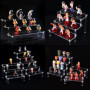 Pomeloone 3 Niveaux Présentoir en Acrylique, Transparent Présentoir Marches pour Figurines Amiibo Funko POP, Cupcakes, Objets de
