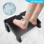 VFANDV Repose-pieds Sous le Bureau, Repose-Pieds Réglable en Hauteur Repose-Pieds Ergonomique Repose-Pieds, Antidérapant avec Fo