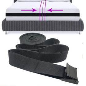 Imnbest Cale de Matelas | Porte-Matelas | Pont de lit | Pont de lit | Relie Deux Matelas à Une Grande Surface de Couchage | Régl