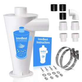 Séparateur cyclonique Filtre séparateur de poussière, extraction de poussière cyclone, technologie d'aspiration Aspirateur Sépar