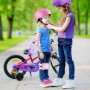 Neuytiky Genouillères Enfants Set,Casque Vélo Enfant Kit de Protections pour Enfants Casque de Enfant, Protection Roller Enfant,