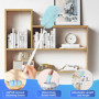 Frogetu 32 Pièces Plumeau Poussiere Recharge Kit,Recharges Plumeau Duster,pour Swiffer Plumeau Poussiere Recharge Kit,avec 1 Poi