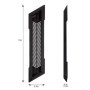 KlsyChry Support Vertical pour PS4 Slim Console Noir