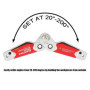 Broco Welding Support magnétique 20 ° -200 ° Angles réglables Aimant de soudage Porte-soudage magnétique Accessoires d’outils de