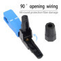 HONGLEI Connecteur rapide en fibre SC/UPC (APC) -C Adaptateur de connecteur rapide en fibre optique pour FTTH ODF CATV-10PCS