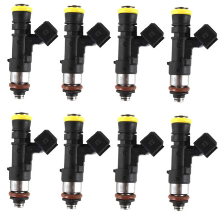 SINOCMP 8 pièces 210lb 2200cc 0280158829 Injecteur de carburant pour Bosch Honda Aud i Mazda Dodge GM, garantie de 3 mois