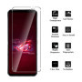 FWang Lot de 3 Verre Trempé de Protection pour Asus ROG Phone 6,avec 2 Pièces Caméra Arrière Protecteur,Anti-Rayures,9H Dureté,s
