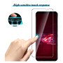 FWang Lot de 3 Verre Trempé de Protection pour Asus ROG Phone 6,avec 2 Pièces Caméra Arrière Protecteur,Anti-Rayures,9H Dureté,s