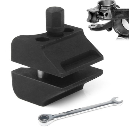 BNGXR Outil d'écartement de Jambe de Force, Écarteur de Fusée de Direction de Moyeu de Jambe de Suspension, Douille D'écartement