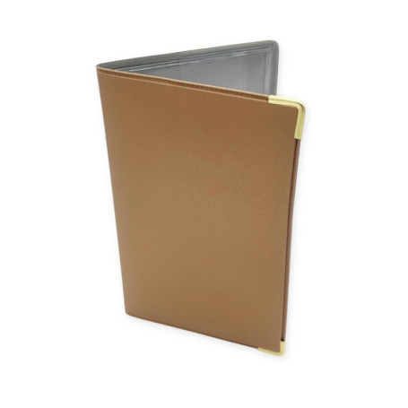 nemau - Porte Papier véhicule 2 Volets avec Étui 3 Volets Transparent - Fabrication Française - Protège Documents Auto Durable -