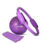 FIT-FATH-Anneau pilate-Cercle Pilate-Accessoire Yoga-Ballon Gymnastique-Bande de résistance-Elastique de Force-Fitness- Sport-Mu