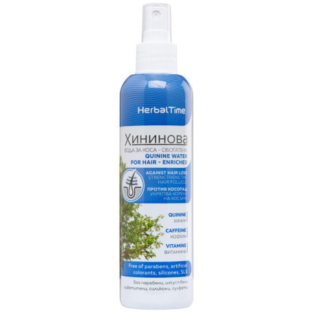 Herbal Time Spray Anti-Chute de Cheveux | Traitement Anti-chute | Sans Sulfate, Sans Parabens et Sans Silicone | Cheveux solides