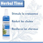 Herbal Time Spray Anti-Chute de Cheveux | Traitement Anti-chute | Sans Sulfate, Sans Parabens et Sans Silicone | Cheveux solides
