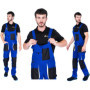 MAZALAT work wear Salopette de Travail Homme, Pantalon de Travail Homme, avec des Poches Genouillere. Pantalon Travail Homme, Ve