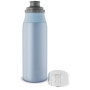 alfi ELEMET BOTTLE Gourde 600 ml, bleu pastel mat, légère, en acier inoxydable, entièrement étanche, avec bouchon à vis, pour bo