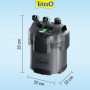 Filtre extérieur - TETRA - EX 500 plus - Pour aquarium jusqu'a 100 L