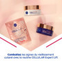 NIVEA Cellular Expert Lift - Soin Visage Anti-AgeLissant - Crème De Nuit - Lisse & Réduit Les Rides - Collagène Booster - Acide 
