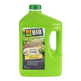 COMPO Vinaigre bio - Pour éliminer les mauvaises herbes - 100% naturel - 3 l pour 500 m² - Jaune