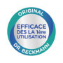 Dr. Beckmann FEUILLES MAGIQUES Lessive en feuilles L'ÉCLATANTE | Format pré-dosé, pratique et léger | 100% hydrosoluble, facile 
