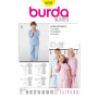 Burda B9747 Patron de Couture Pyjama 19 x 13 cm