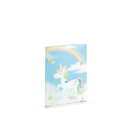 Rössler Papier 9002-1183 Sticker Motif licorne Lilly Pack papier à lettre