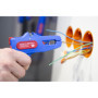 WEICON TOOLS Pince à dénuder automatique No. 5 Pro, Dénudeur pour câbles de 0,2-16 mm², Coupe-câble, Fabriqué en Allemagne