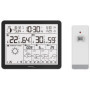 WD3000 - Station météo avec prévisions météorologiques sur 4 jours, avec émetteur extérieur, données sur la station et sur le té