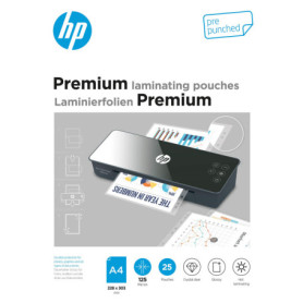 HP Premium Pochettes de plastif. A4 avec perforation, 125 Micron
