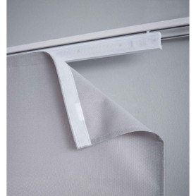 Gardinenbox 20190417S Lot de 2 Chariots de Panneaux Pliables Blanc 60 cm