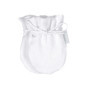 Sterntaler Moufles Anti-Griffures pour Bébé en Jersey, Âge: 0-6 Mois, Taille: 0, Blanc