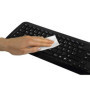 Hama Lingette Nettoyante Bureau (Boite de 100 Lingettes Humides, Chiffons de nettoyage pour les surfaces de bureau, clavier, éta