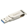 Hama C-Rotate Pro Clé USB 3.1 - Flash Drive 512 Go, Vitesse jusqu'à 100 Mo/s, Clef avec connecteurs USB A & USB C, pour PC/Mac/T