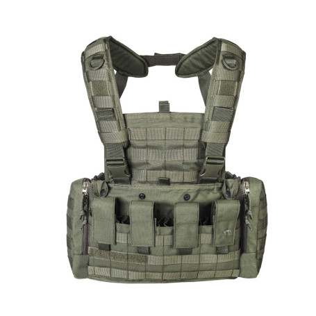 Tasmanian Tiger TT Chest RIG MKII Gilet Multifonctionnel pour la Chasse, la pêche ou l'usage Militaire avec Quatre Pochettes pou