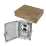LogiLink FB124LC Boîtier de raccordement FTTH/FTTB, 24 x LC/APC, entièrement équipé