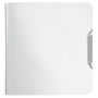 Leitz 11090004 Classeur à levier Effet Brossé -Blanc - 6,5 cm