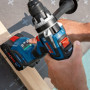 Perceuse-visseuse sans-fil Bosch Professional BITURBO GSR 18V-150 C (couple maxi 150 Nm, module de connectivité, 2 batteries Pro