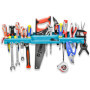 STARK Étagère Murale Porte-outils. MADE IN UKRAINE Pour le rangement de clés, tournevis, pinces. 610 x 160 x 60 mm Charge max. 2