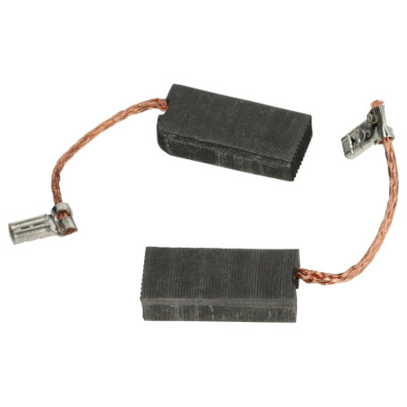 vhbw 2x Balais de charbon pour moteur 27 x 13 x 6,3mm compatible avec Makita HM1101C, HM1111C, HM1203C, HM1213C, HM1214C outil é