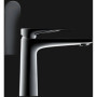 Duravit Tulum by Starck Mitigeur monocommande de lavabo, Robinet lavabo, Taille M (hauteur de sortie 122 mm), Robinet salle bain