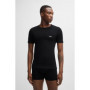 BOSS Hommes TShirtRN 3P Classic Lot de Trois t-Shirts en Coton à Logo brodé