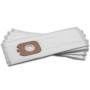 vhbw 5x Sacs remplacement pour Rowenta ZR005001 pour aspirateur - microfibres non tissées, 30cm x 13cm, blanc