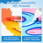 Guangna 240 Feutre Acrylique, stylos acryliques à pointe pinceau pour le coloriage adulte ，Acrylic Paint Markers pour Coloriage,