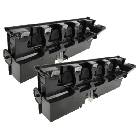 vhbw 2X Bac de récupération de Toner usagé Compatible avec Konica Minolta Bizhub C558, C554, C458, C658 imprimante Laser