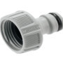 Nez de robinet 26,5 mm (G 3/4 Pouce) de Gardena : raccord pour robinets avec filetage, raccordement étanche, manipulation facile
