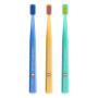 Curaprox Set de brosse à dents CS Smart Trio - Lot de 3 brosses à dents manuelles Ultra Soft avec petite tête de brosse, 7600 po