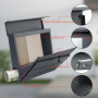 Monzana Boîte aux Lettres Murale XXL Acier zingué Anthracite Tube journaux courrier étiquette nom 2X clés Fente d'insertion