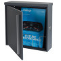 MOCAVI Box 101 Boîte aux lettres murale design, gris-anthracite (ral 7016), 10 litres, serrure sur la droite, grande