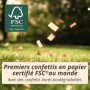 10 Canons à Confettis de Mariage Or Mat – Biodégradable – Premier Confetti en Papier FSC® au Monde – Facile et Sûr à Utiliser